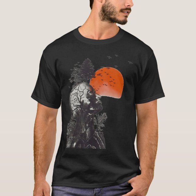 Hangovers Alan&X27;S Men Tree Halloween   T-Shirt (Front)