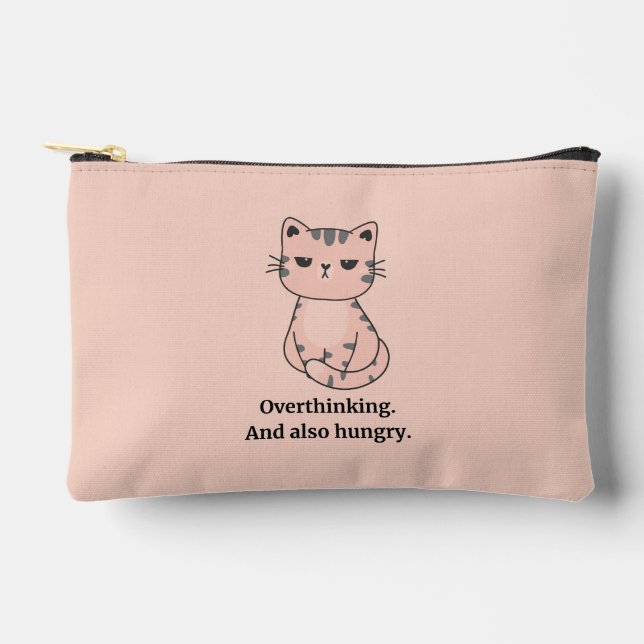 Hangry Cat Accessory Pouch (Front)