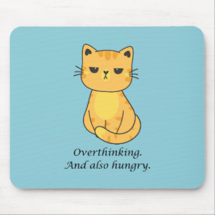 Hangry Cat Mouse Mat