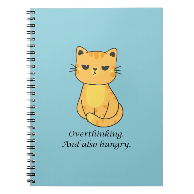   Hangry Cat Notebook (Front)