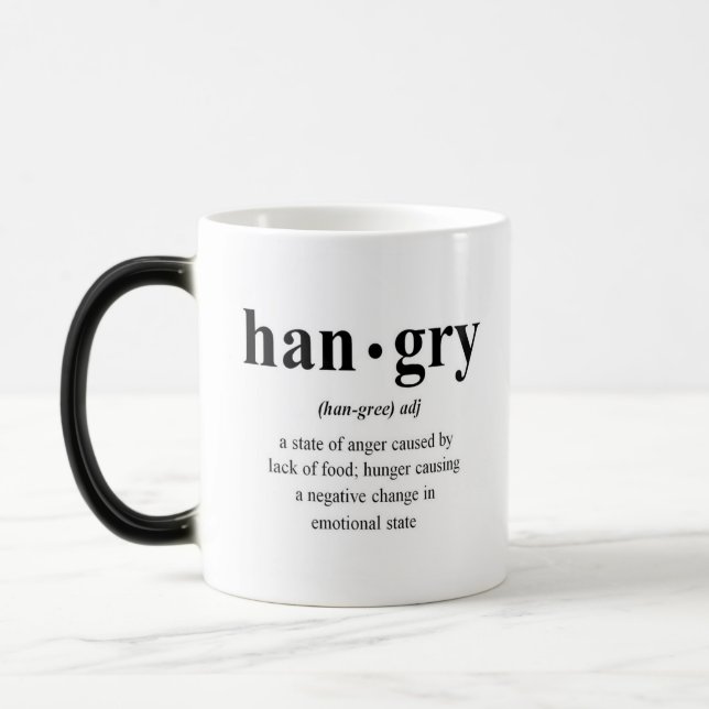 Hangry Definition Mug (Left)