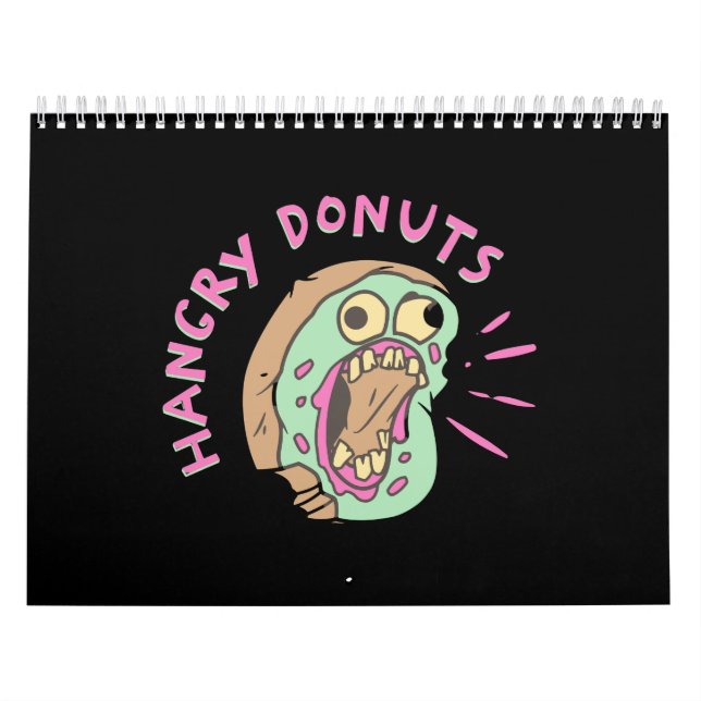 Hangry Doughnut Mascot Calendar (Cover)