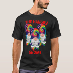 Hangry Gnome Merry Christmas Tie Dye Pyjamas T-Shirt