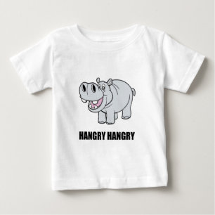 Hangry Hippo Baby T-Shirt