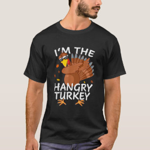 Hangry Turkey Matching Outfit Thanksgiving Pajamas T-Shirt