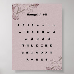 Hangul  / 한글 poster