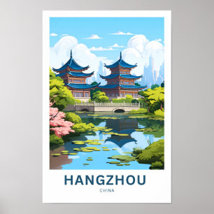 Hangzhou China Travel Print