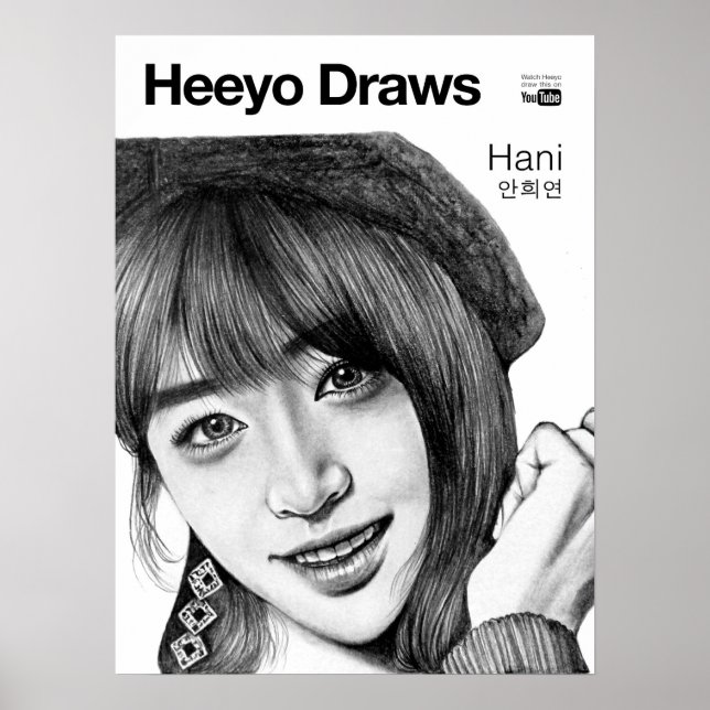 Hani Poster - By Heeyo Draws (Front)