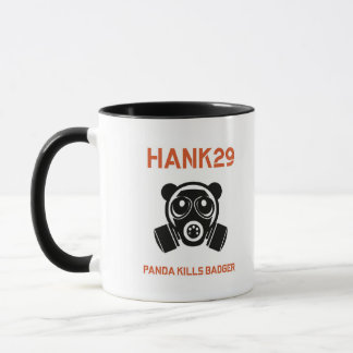 Hank29 Panda Kills Badger Mug