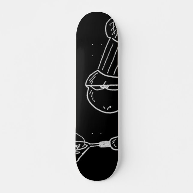 Hank long board skateboard (Front)