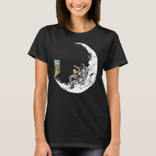 Hank the Astronaut watching TV T-Shirt