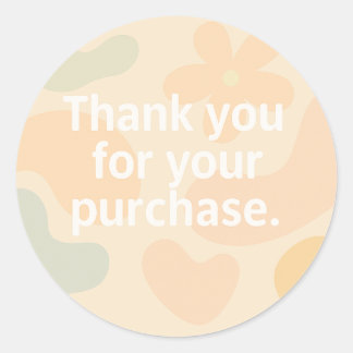 hank You Sticker | Small Business Packaging Sticke