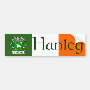 Hanley Coat of Arms Bumper Sticker