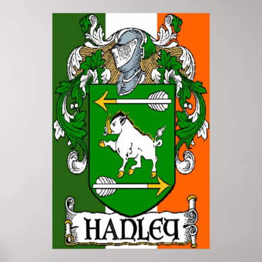 Hanley Coat of Arms Print | Zazzle