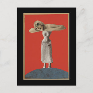 Hanna Hoch Collage Postcard