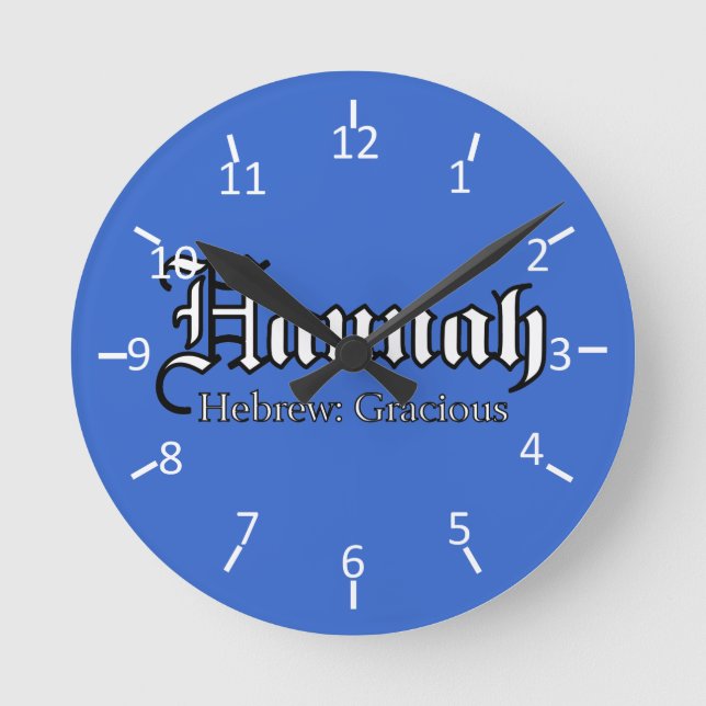 Hannah Clock (Front)