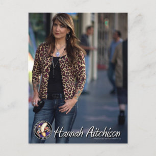 Hannah in Hollywood Postcard - Hannah Aitchison