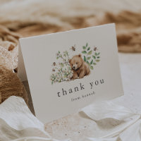 HANNAH Neutral Bear Bee Boho Woodland Baby Shower