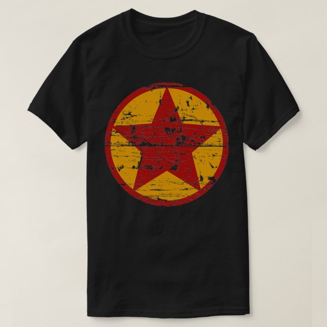 Hannahx27s Distressed Star T-Shirt (Design Front)