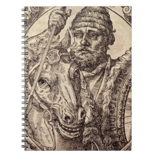 Hannibal (247-c.183 BC) (engraving) Notebook