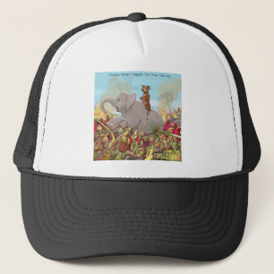 Hannibal Barker Conquers Funny Gifts Tees Mugs Etc Trucker Hat
