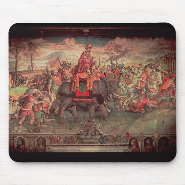 Hannibal Crossing the Alps Mouse Mat (Front)