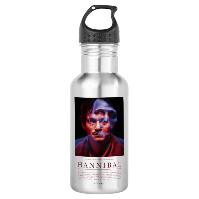 Hannibal - Season 1  532 Ml Water Bottle (Front)