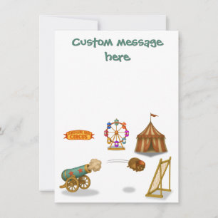 Hannibal the Cannonball. Add your own message. Thank You Card