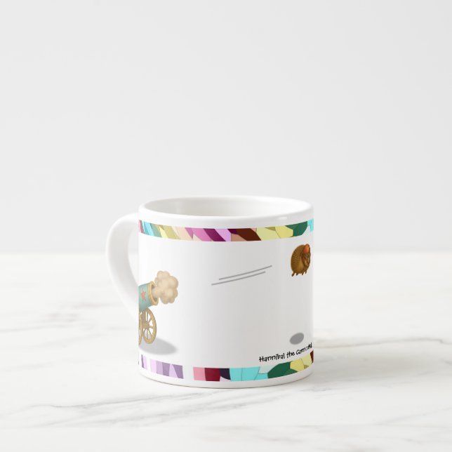 Hannibal the Cannonball Espresso Cup (Front Left)