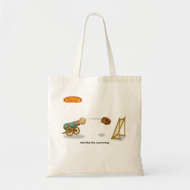 Hannibal the Cannonball Tote Bag (Front)