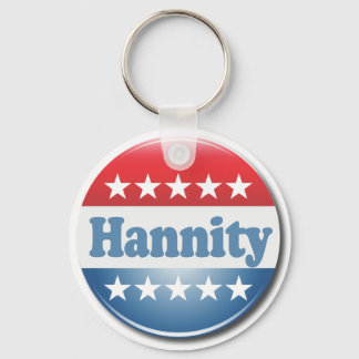 Hannity Button Key Ring