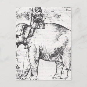 Hanno, The Popes Leo X Elephant by Raphael Postcard