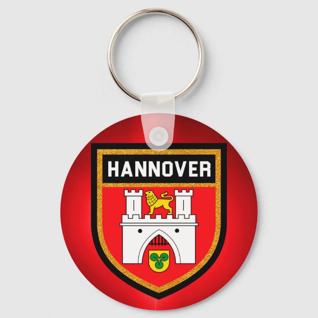 Hannover Flag Key Ring (Front)