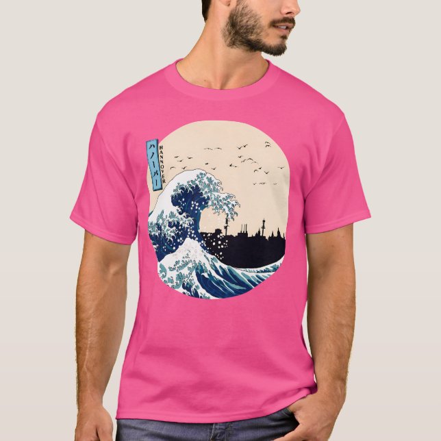 Hannover Kanagawa Wave T-Shirt (Front)