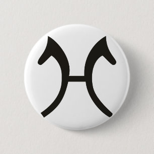 Hannoveraner 6 Cm Round Badge