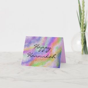 Hannukah Candle Colours Card