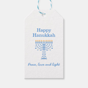 Hannukah gift tag - Happy Hanukkah