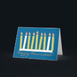 Hannukah Greeting Card<br><div class="desc">Happy Hannukah Greeting Card can be customised and personalised with your very own special message.</div>