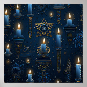 Hannukah Holiday poster