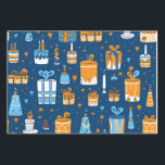 Hannukah holiday wrapping paper<br><div class="desc">Hannukah holiday wrapping paper</div>