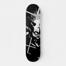 Hannya Mask 8189 - Variant - Black & White - Left