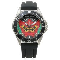 hannya mask clock