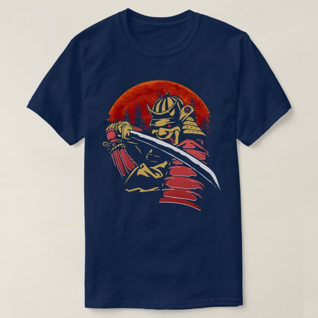 Hannya mask samurai Samurai  (2) T-Shirt (Design Front)