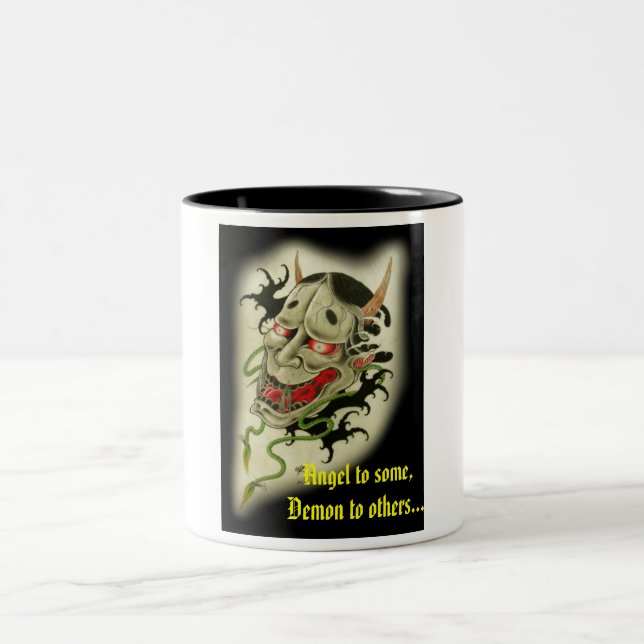 Hannya Two-Tone Coffee Mug (Center)