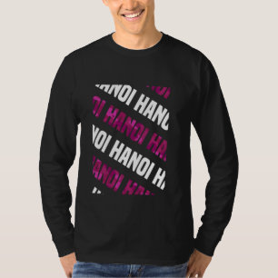 Hanoi Camo Pattern Pink Camouflage T-Shirt