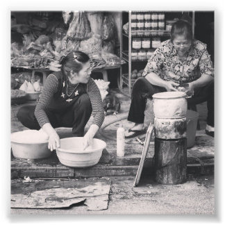 Hanoi Markets Photo Print
