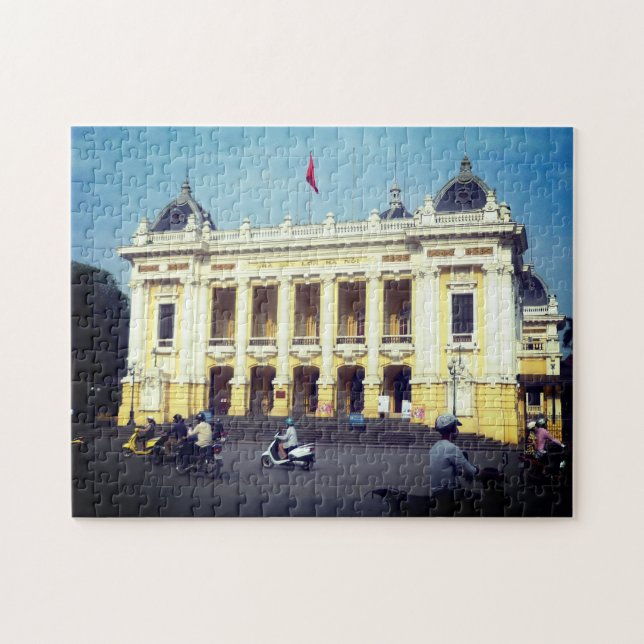 hanoi opera house jigsaw puzzle (Horizontal)