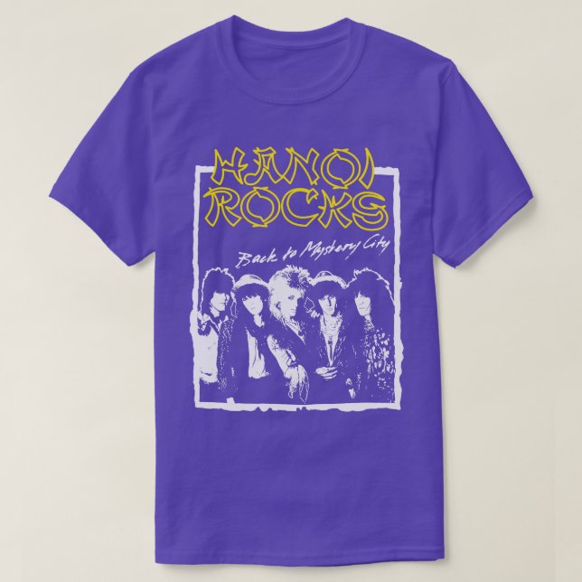 Hanoi Rocks T-Shirt (Design Front)