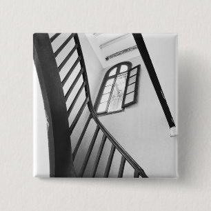 Hanoi Vietnam, Ho Chi Minh Museum House Interior 15 Cm Square Badge