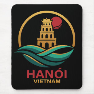Hanoi Vietnam Southeast Asia Mouse Mat